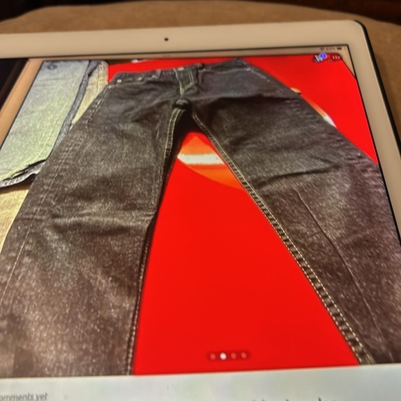 Men’s lot of 4 gently worn used jeans, all blue color denim - Picture 2 of 6